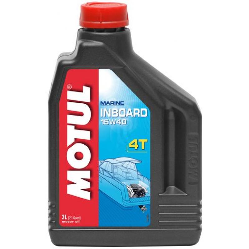 Купить Масло для лодочных моторов 4Т MOTUL "INBOARD 4T "  2 литра  дизель
